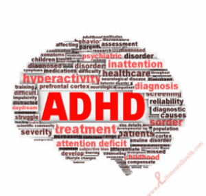 A set of CDs titled 'Attention Deficit Hyperactivity Disorder' for parents.