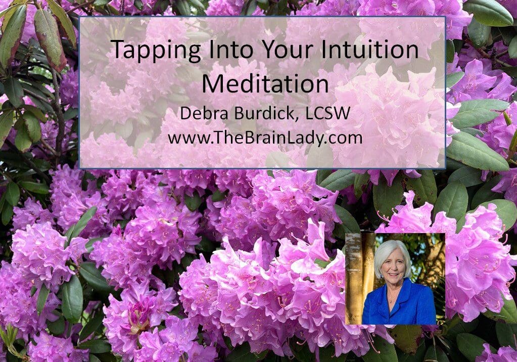Tapping Into Intuition Meditation